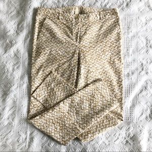 Michael by Michael Kors geometric printed pants